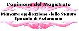 Opinione di un Magistrato
