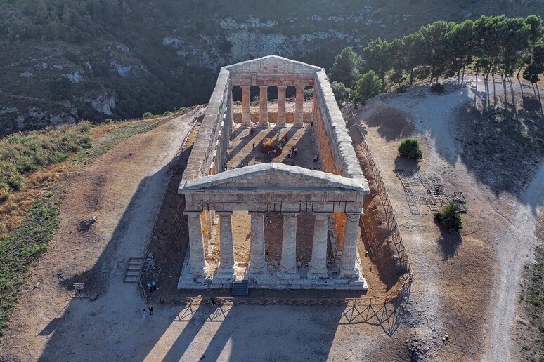 Tempio di Segesta senza tetto