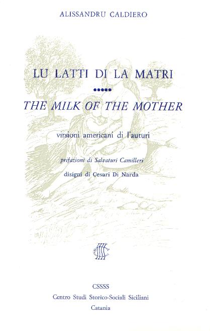 Copertina del libro: Lu latti di la matri