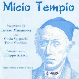 Il CD con le poesie di Domenico Tempio