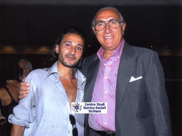 Francesco Ferro con Pippo Baudo