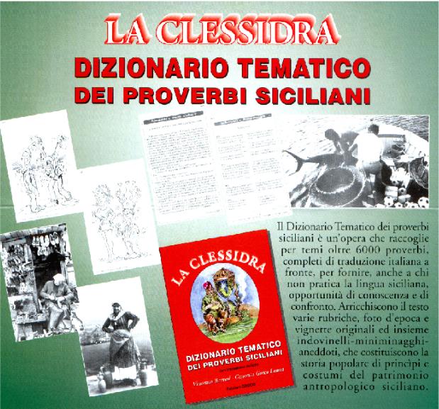 LA CLESSIDRA Dizionario Tematico dei Proverbi Siciliani